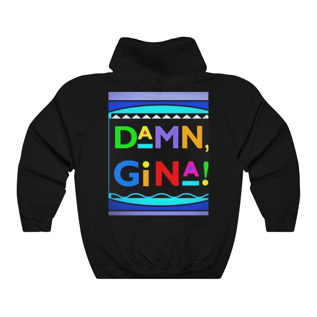 DAMN GINA .. Unisex Heavy Blend™ Hooded Sweatshirt
