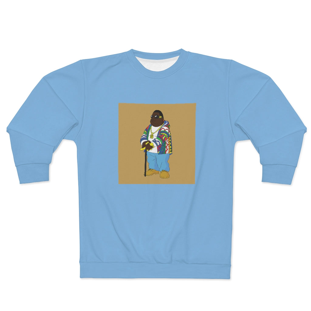 THROWBACK BIG (BABYBLUE) COO  AOP Unisex Sweatshirt