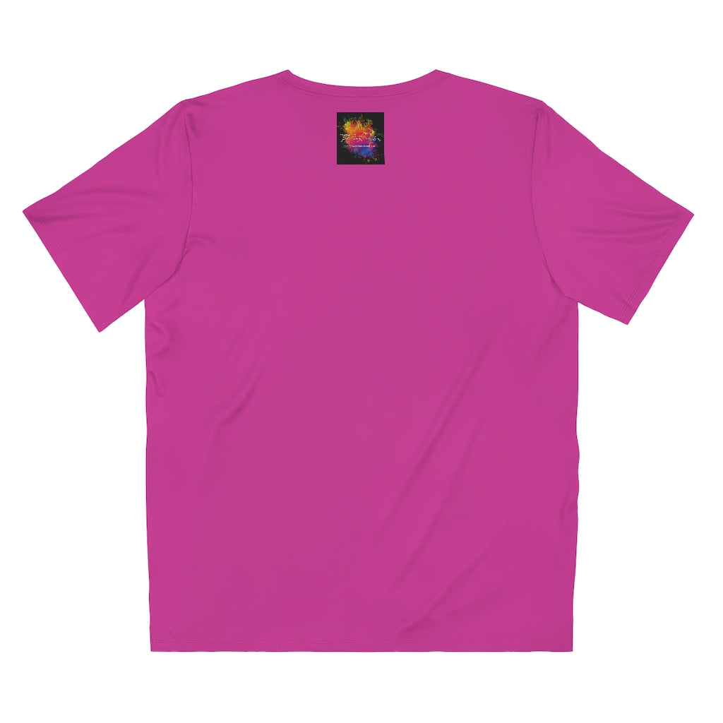 LOVE, ROCK, COLOR ( PURP) .. All Over Print UNISEX T-Shirt