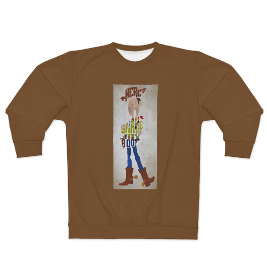 MY BOY WOOD (BROWN)  ..  AOP Unisex Sweatshirt