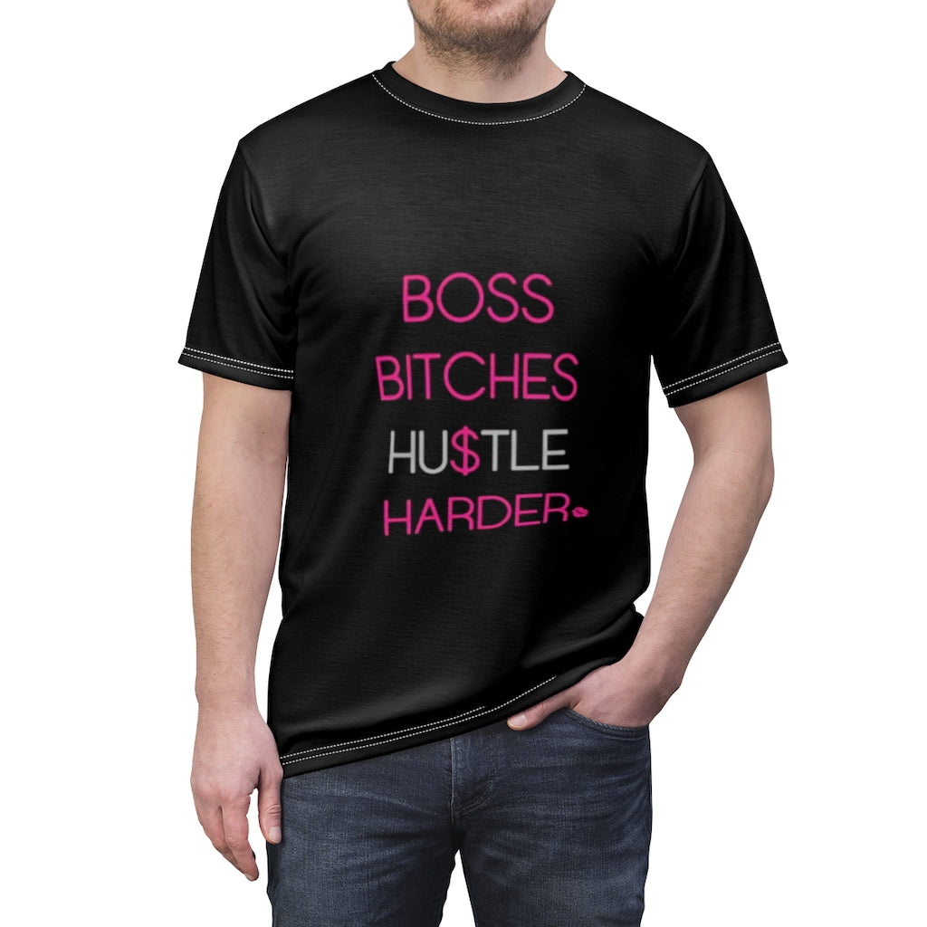 BOSS BEES ( BLACK ) ..  All Over Tee