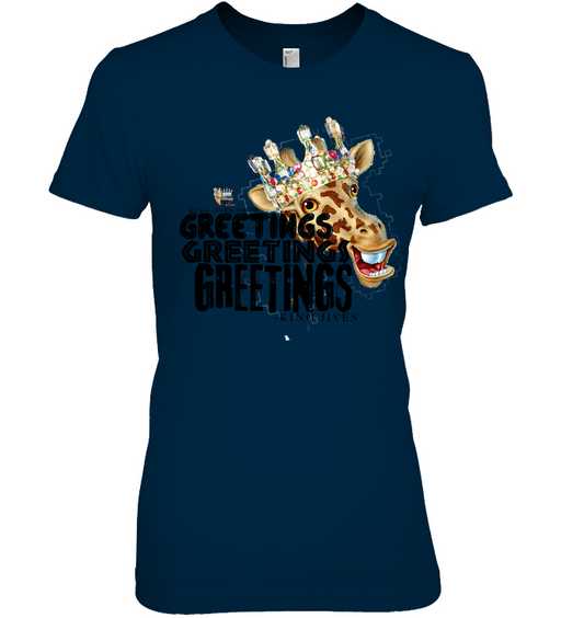 Greetings Greetings Women's VNeck Tee