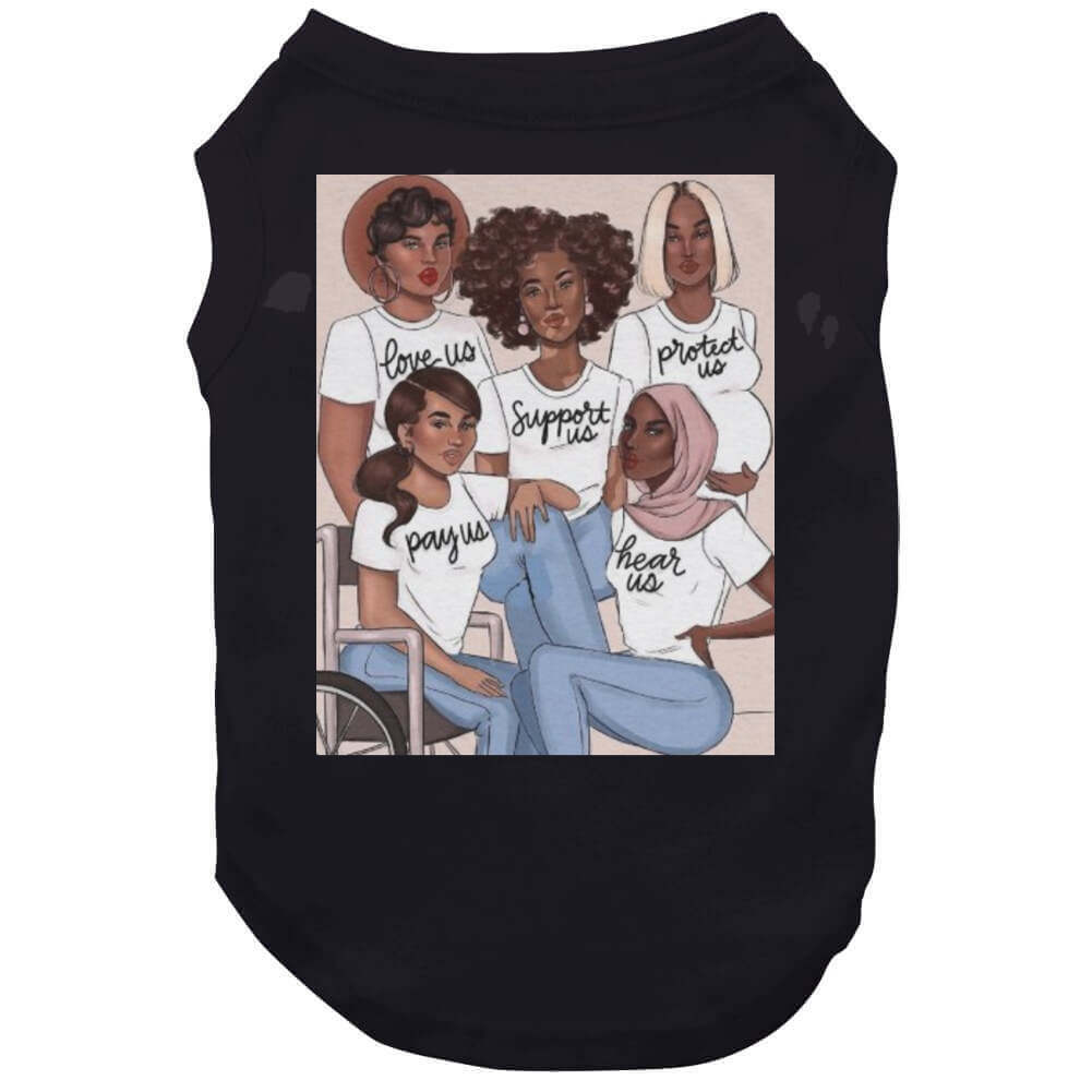 Sistas Tee White  T Shirt