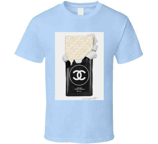 Couture Bar ( Baby Blue ) Ladies T Shirt