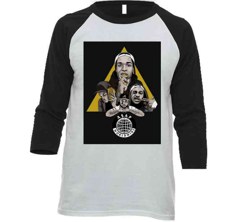 Asap The World White  T Shirt