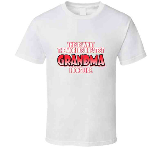 Greatest Grandma Ladies T Shirt