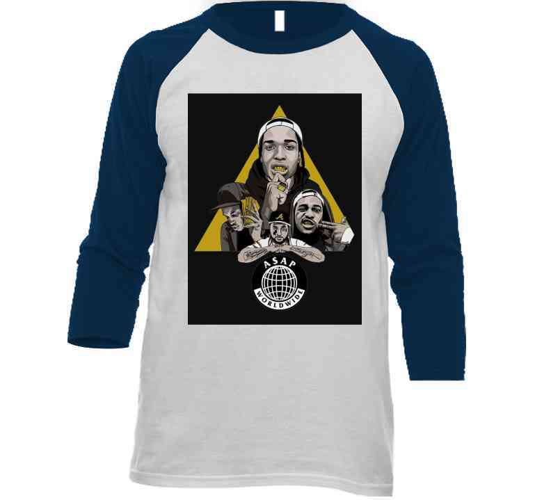 Asap The World White  T Shirt