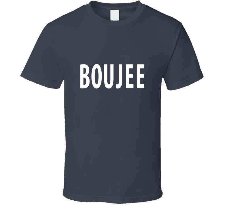 Boujee Gray Ladies T Shirt