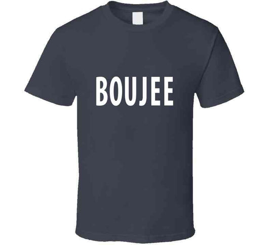 Boujee Gray Ladies T Shirt