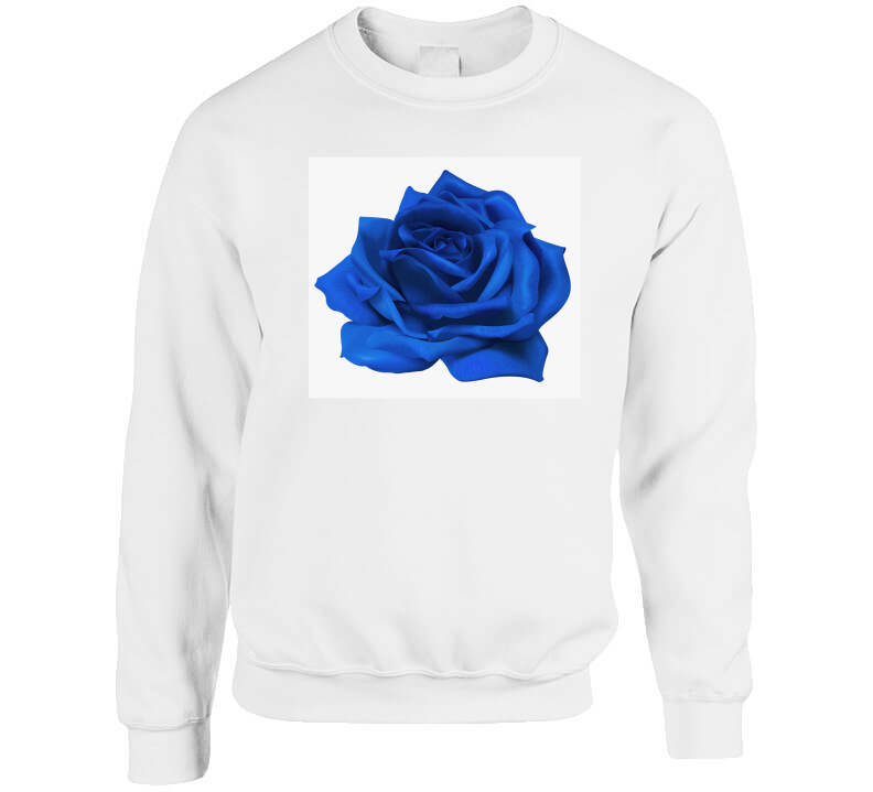Blue Rose Tee Ladies T Shirt