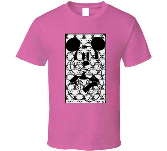Mick C Couture ( Pink ) Ladies T Shirt