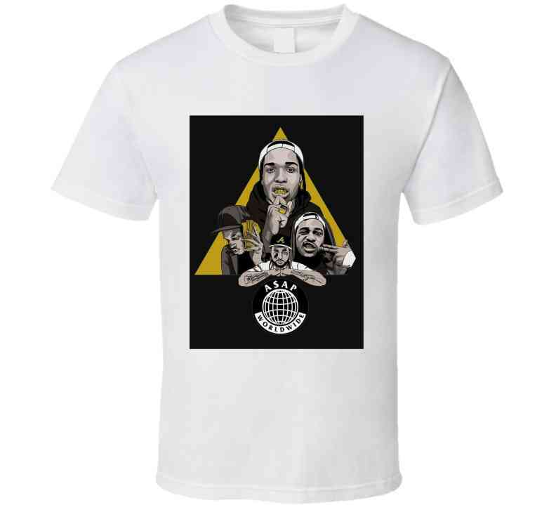 Asap The World  T Shirt