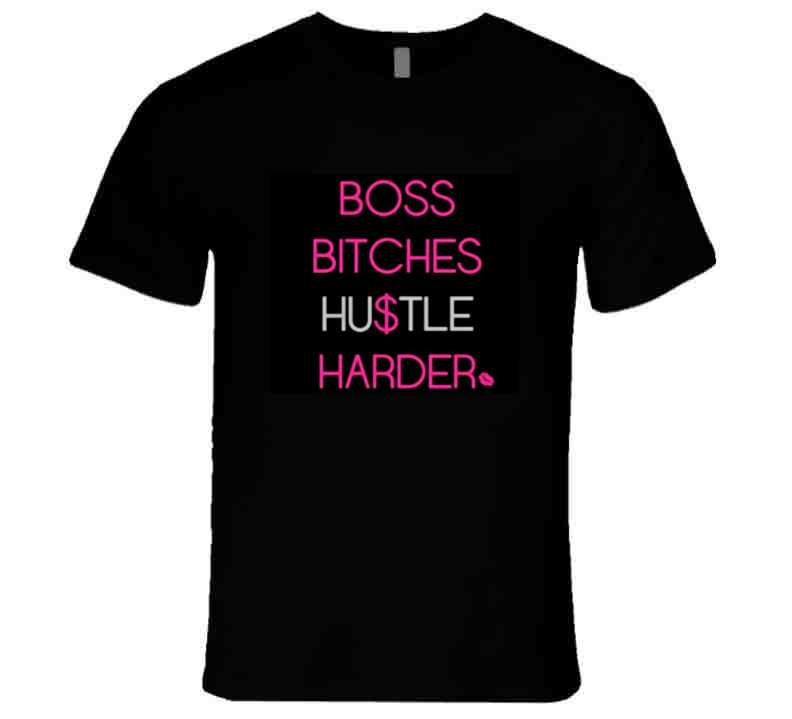 Boss Bees ( Black ) Ladies T Shirt