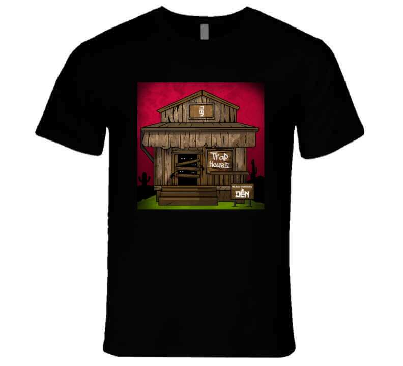 Traphouse Black  T Shirt