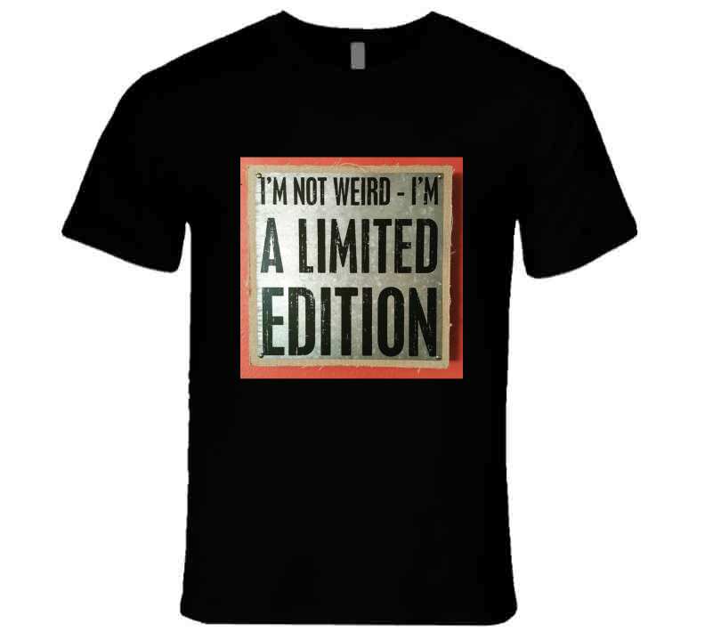 I'm Not Weird - Black Tee Hat