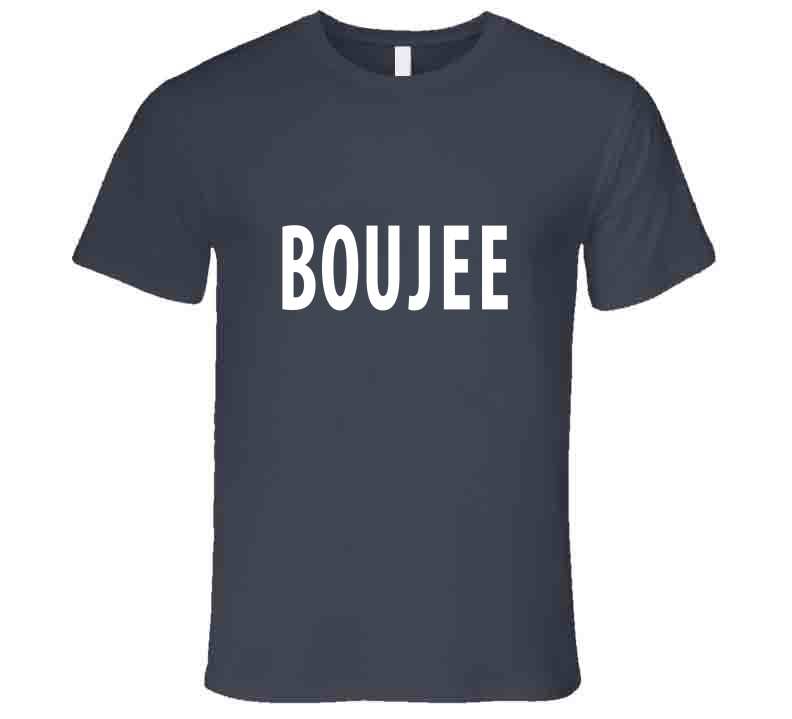 Boujee Gray Ladies T Shirt