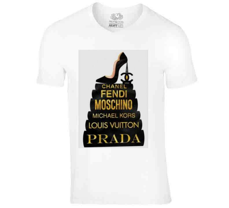 Let's Talk Fashion - White  T Shirt