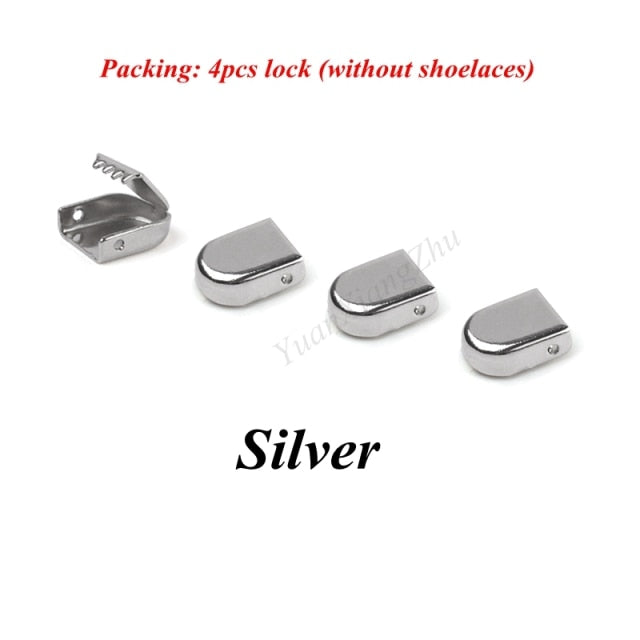 THC 1Pair No tie Shoelaces Flat Elastic Shoe Laces For Kids and Adult Sneakers Shoelace Quick Lazy Laces Shoe strings